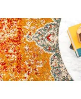 Bayshore Home Mishti Mis8 Orange Area Rug Collection