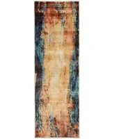 Bayshore Home Marblesea Mrb3 Peach Area Rug Collection