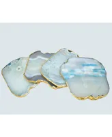 Nature's Decorations - Agate Gnarled Coasters, Set of 4