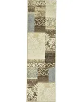 Bayshore Home Newhedge Nhg1 Beige Area Rug Collection