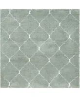 Bayshore Home Fazil Shag Faz5 Light Green Area Rug Collection