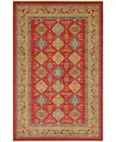 Bayshore Home Harik Har2 Red Area Rug Collection