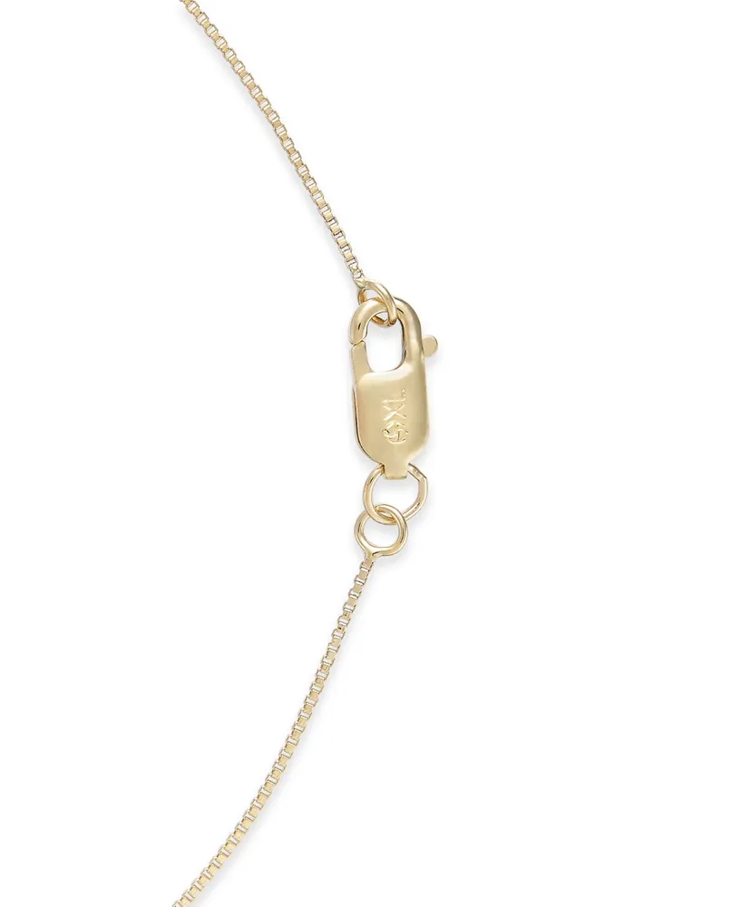 Diamond Heart 18" Pendant Necklace (1/4 ct. t.w.) in 14k Gold