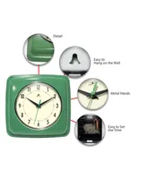 Infinity Instruments Square Wall Clock