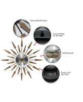 Infinity Instruments Starburst Wall Clock