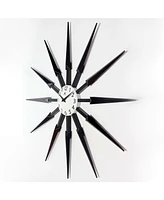 Infinity Instruments Sunburst Wall Clock