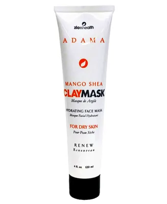 Zion Health Clay Mask Mango Face Mask, 4 oz