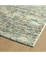 Kaleen Cord CRD01-78 Turquoise 3'6" x 5'6" Area Rug