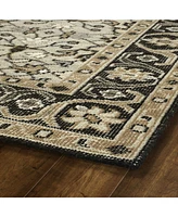 Kaleen Herrera HRA05-84 Oatmeal 5'6" x 8'6" Area Rug