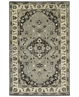 Kaleen Herrera HRA06-75 Gray 2' x 3' Area Rug