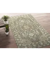 Kaleen Herrera HRA08-75 Gray 3' x 5' Area Rug