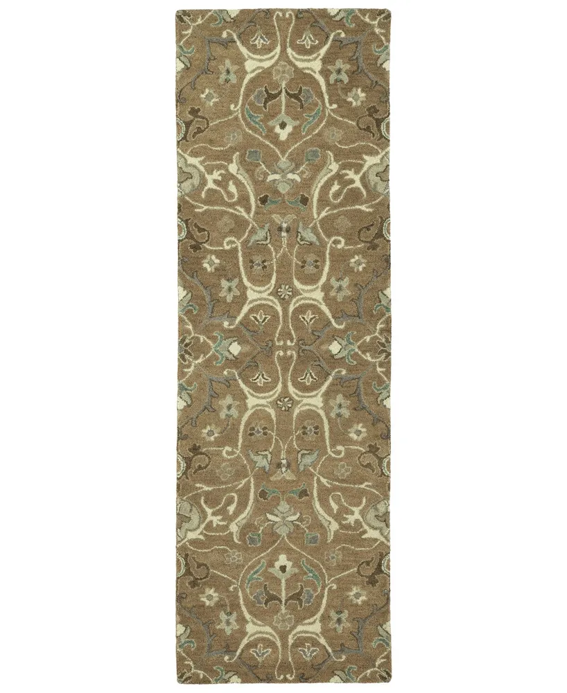 Kaleen Amaranta AMA07-47 Chino 2'6" x 8' Runner Rug