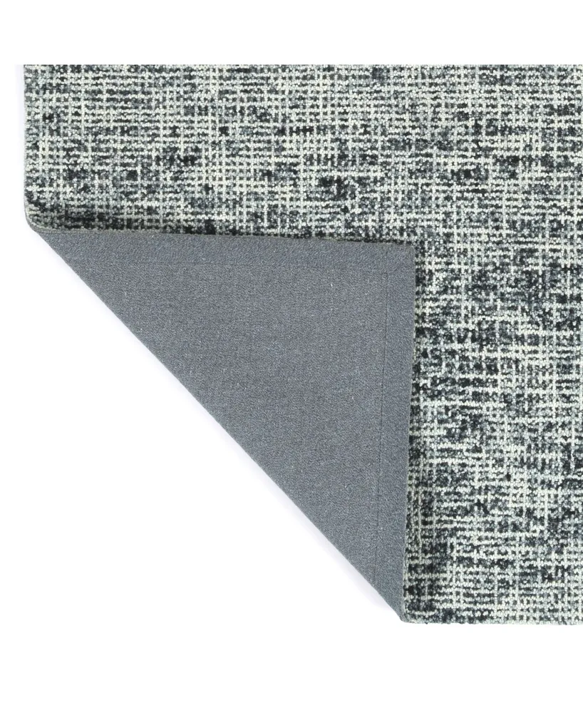 Kaleen Lucero LCO01-38 Charcoal 2'6" x 8' Runner Rug