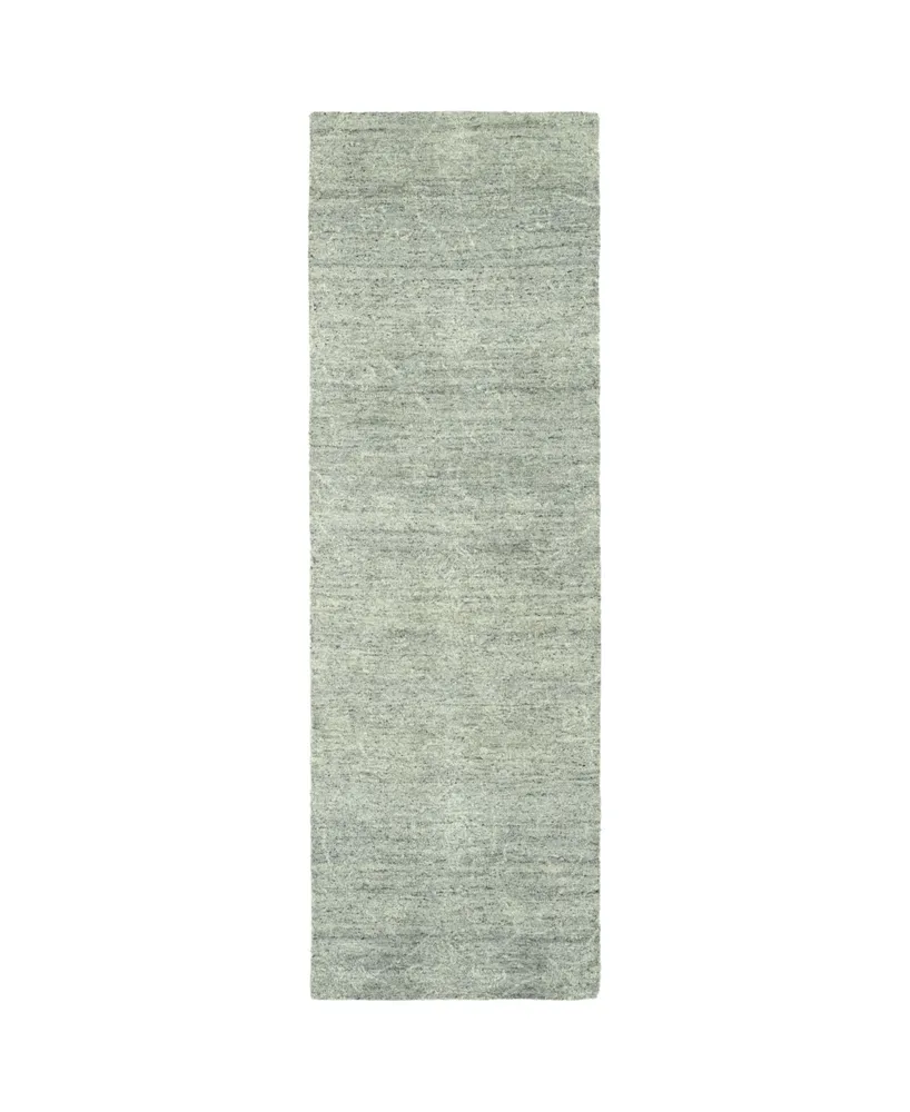 Kaleen Palladian PDN01-77 Silver 2'6" x 8' Runner Rug