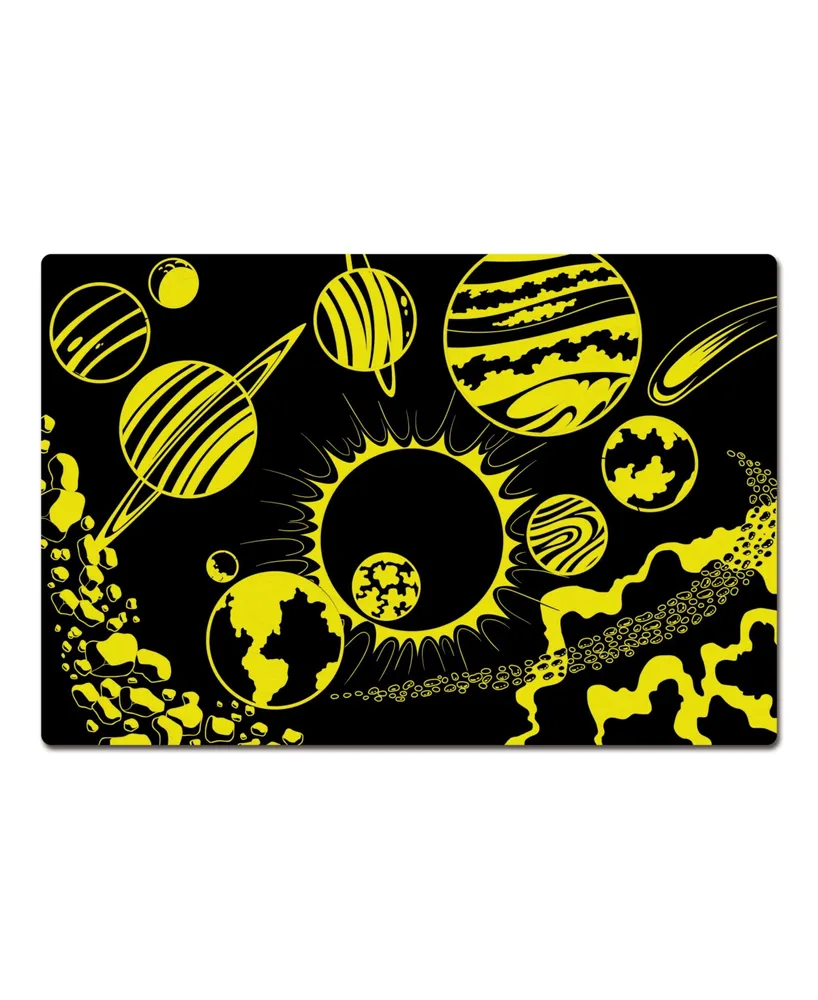 The Learning Journey Puzzle Doubles - Glow In The Dark Space- 100 Pieces