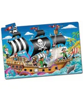 The Learning Journey Puzzle Doubles- Glow In the Dark- Pirate Ship