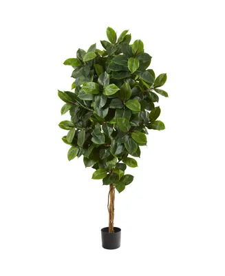 Nearly Natural 68" Rubber Leaf Artificial Tree