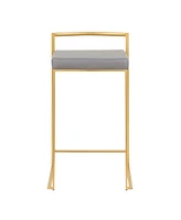 Fuji Gold Counter Stool, Set of 2