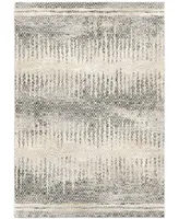 Orian Riverstone Pinnacle Cloud Gray 5'3" x 7'6" Area Rug