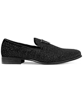 Stacy Adams Men's Swagger Studded Ornament Slip-on Loafer