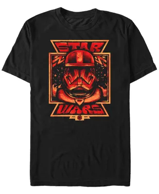 Star Wars Men's Rise Of Skywalker Sith Trooper Art Short Sleeve T-Shirt