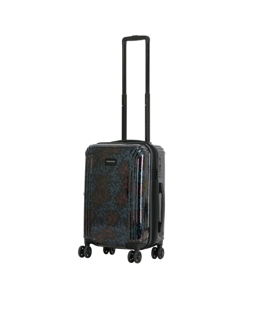 Triforce Lumina 22" Carry On Iridescent Geometric Design Luggage