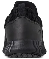 Skechers Men's Work Relaxed Fit Cessnock Slip-Resistant Athletic Sneakers from Finish Line
