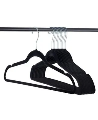 30 Pack Velvet Clothes Hangers - Premium Heavy Duty Clothes Hangers with Hook Swivel 360-Ultra Thin