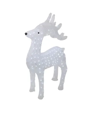 Northlight 28.5" Lighted Commercial Grade Acrylic Reindeer Christmas Display Decoration