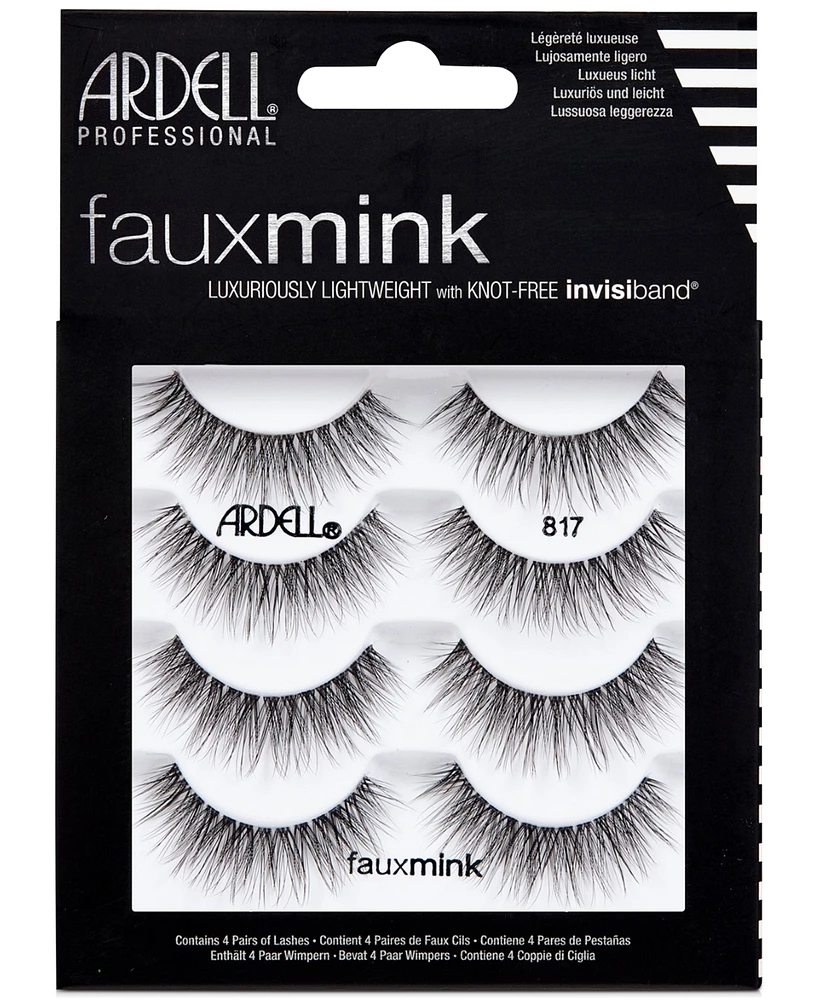 Ardell Faux Mink Lashes 817 4-Pack