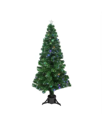 Northlight 6' Pre-Lit Led Color Changing Fiber Optic Christmas Tree with Star Tree Topper