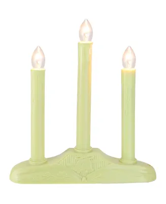 Northlight -Light Christmas Candolier with Candles on Holly Berry and Bell Base Candle Lamp