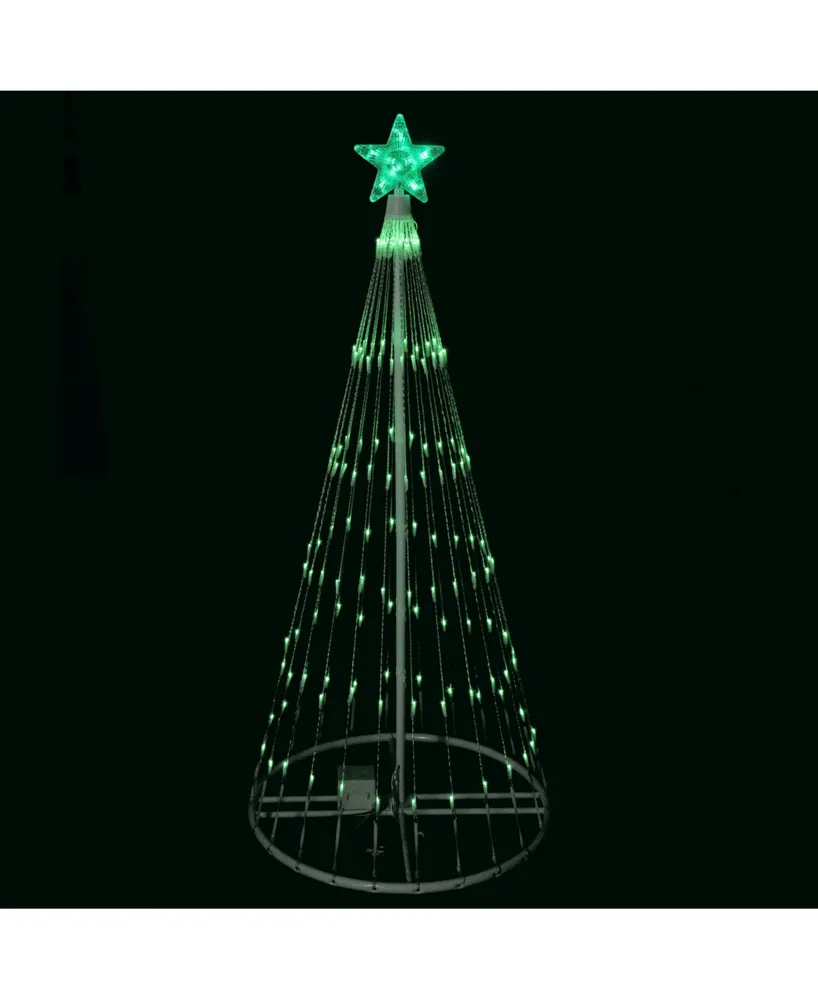 Northlight 4' Led Lighted Show Cone Christmas Tree Outdoor Decoration