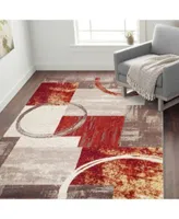 Main Street Rugs Alba Alb307 Multi Rug