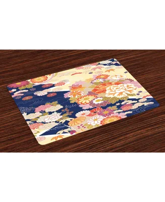 Ambesonne Japanese Place Mats