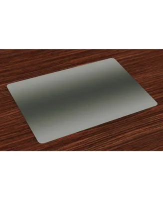 Ambesonne Ombre Place Mats