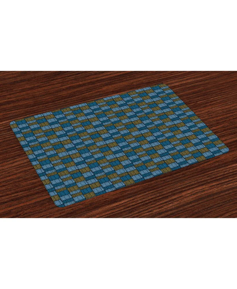 Ambesonne Vintage-Like Place Mats