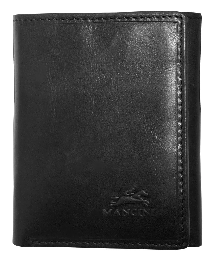 Men's Mancini Boulder Collection Rfid Secure Triflod Wallet