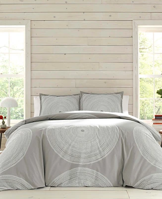 Marimekko Fokus Cotton Reversible 3 Piece Comforter Set, King