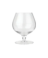 Viski Crystal Wingback Cognac Glasses, Set of 2, 17 Oz