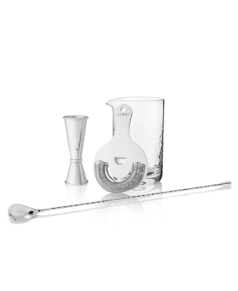 Viski Barware Tool Set, 4 Piece