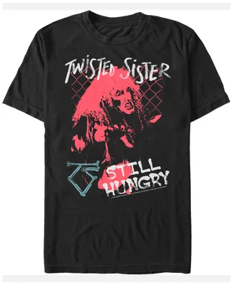 Fifth Sun Twisted Sister Men's Still Hungry Portrait Short Sleeve T-Shirt