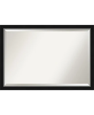 Amanti Art Eva Silver-tone Framed Bathroom Vanity Wall Mirror