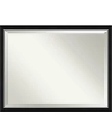 Amanti Art Eva Silver-tone Framed Bathroom Vanity Wall Mirror