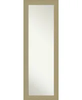 Amanti Art Mosaic Gold-tone on The Door Full Length Mirror, 18.25" x 52.25"