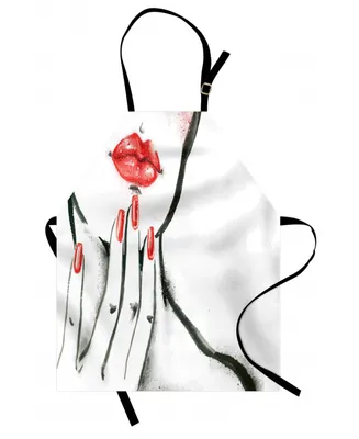 Ambesonne Lips Apron