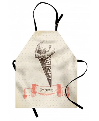 Ambesonne Ice Cream Apron