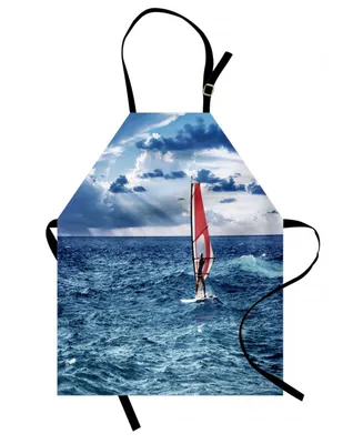 Ambesonne Ride the Wave Apron