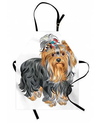 Ambesonne Yorkie Apron