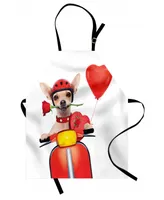 Ambesonne Dog Driver Apron